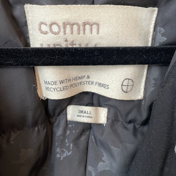 Community Black Winter Coat - Picture 2 of 6
